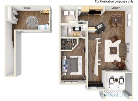 Coventry w/ Loft Floor Plan at Ballantrae Apartments, Sanford, 32771
